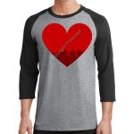 Core Blend 3/4 Sleeve Raglan Tee Thumbnail