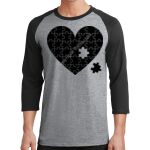 Core Blend 3/4 Sleeve Raglan Tee Thumbnail