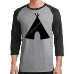 Core Blend 3/4 Sleeve Raglan Tee Thumbnail