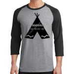 Core Blend 3/4 Sleeve Raglan Tee Thumbnail