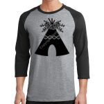 Core Blend 3/4 Sleeve Raglan Tee Thumbnail