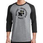 Core Blend 3/4 Sleeve Raglan Tee Thumbnail