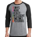 Core Blend 3/4 Sleeve Raglan Tee Thumbnail