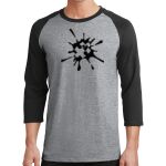 Core Blend 3/4 Sleeve Raglan Tee Thumbnail