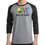 Core Blend 3/4 Sleeve Raglan Tee Thumbnail