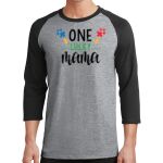 Core Blend 3/4 Sleeve Raglan Tee Thumbnail