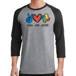 Core Blend 3/4 Sleeve Raglan Tee Thumbnail