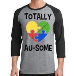 Core Blend 3/4 Sleeve Raglan Tee Thumbnail