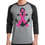 Core Blend 3/4 Sleeve Raglan Tee Thumbnail