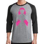 Core Blend 3/4 Sleeve Raglan Tee Thumbnail