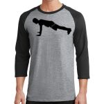 Core Blend 3/4 Sleeve Raglan Tee Thumbnail