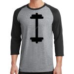 Core Blend 3/4 Sleeve Raglan Tee Thumbnail