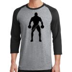 Core Blend 3/4 Sleeve Raglan Tee Thumbnail
