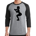 Core Blend 3/4 Sleeve Raglan Tee Thumbnail