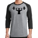 Core Blend 3/4 Sleeve Raglan Tee Thumbnail