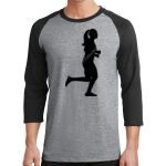 Core Blend 3/4 Sleeve Raglan Tee Thumbnail