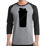 Core Blend 3/4 Sleeve Raglan Tee Thumbnail