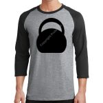 Core Blend 3/4 Sleeve Raglan Tee Thumbnail