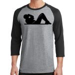 Core Blend 3/4 Sleeve Raglan Tee Thumbnail