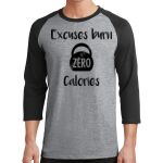 Core Blend 3/4 Sleeve Raglan Tee Thumbnail