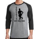 Core Blend 3/4 Sleeve Raglan Tee Thumbnail
