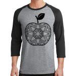 Core Blend 3/4 Sleeve Raglan Tee Thumbnail