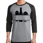 Core Blend 3/4 Sleeve Raglan Tee Thumbnail