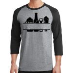 Core Blend 3/4 Sleeve Raglan Tee Thumbnail