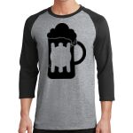 Core Blend 3/4 Sleeve Raglan Tee Thumbnail