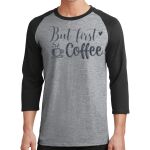 Core Blend 3/4 Sleeve Raglan Tee Thumbnail