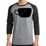 Core Blend 3/4 Sleeve Raglan Tee Thumbnail