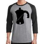 Core Blend 3/4 Sleeve Raglan Tee Thumbnail