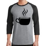 Core Blend 3/4 Sleeve Raglan Tee Thumbnail