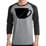 Core Blend 3/4 Sleeve Raglan Tee Thumbnail