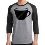 Core Blend 3/4 Sleeve Raglan Tee Thumbnail