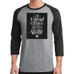 Core Blend 3/4 Sleeve Raglan Tee Thumbnail