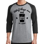 Core Blend 3/4 Sleeve Raglan Tee Thumbnail