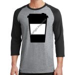 Core Blend 3/4 Sleeve Raglan Tee Thumbnail