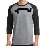 Core Blend 3/4 Sleeve Raglan Tee Thumbnail