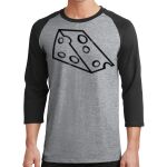 Core Blend 3/4 Sleeve Raglan Tee Thumbnail