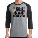 Core Blend 3/4 Sleeve Raglan Tee Thumbnail