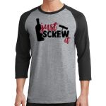 Core Blend 3/4 Sleeve Raglan Tee Thumbnail