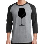 Core Blend 3/4 Sleeve Raglan Tee Thumbnail