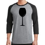 Core Blend 3/4 Sleeve Raglan Tee Thumbnail
