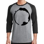 Core Blend 3/4 Sleeve Raglan Tee Thumbnail