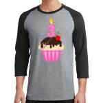 Core Blend 3/4 Sleeve Raglan Tee Thumbnail