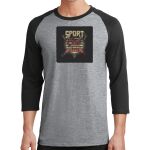 Core Blend 3/4 Sleeve Raglan Tee Thumbnail