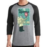 Core Blend 3/4 Sleeve Raglan Tee Thumbnail