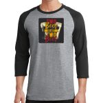 Core Blend 3/4 Sleeve Raglan Tee Thumbnail