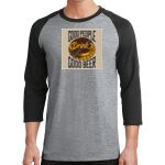 Core Blend 3/4 Sleeve Raglan Tee Thumbnail